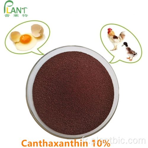 Poudre de canthaxanthine naturelle de qualité alimentaire 10%